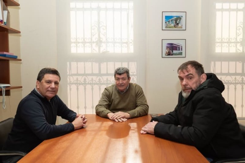 Müller y Schönhals se reunieron para dialogar sobre la política habitacional en Maciá