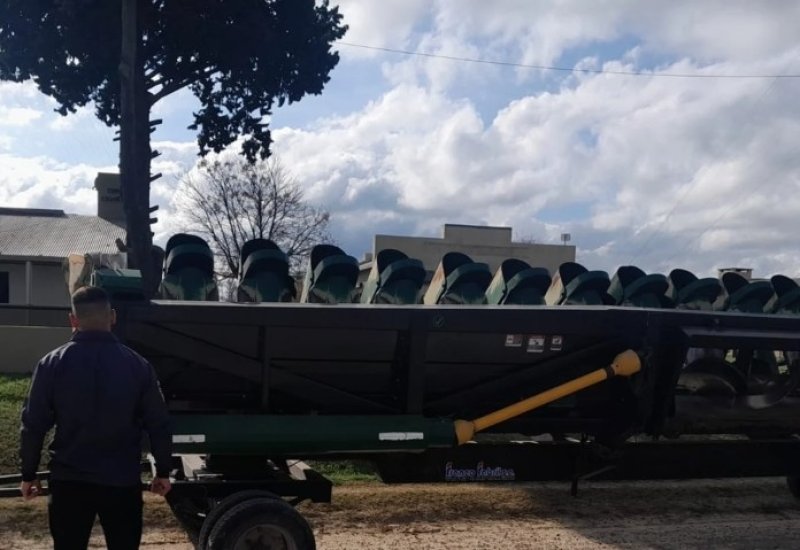 Recuperaron en Diamante una máquina cosechadora robada en Nogoyá