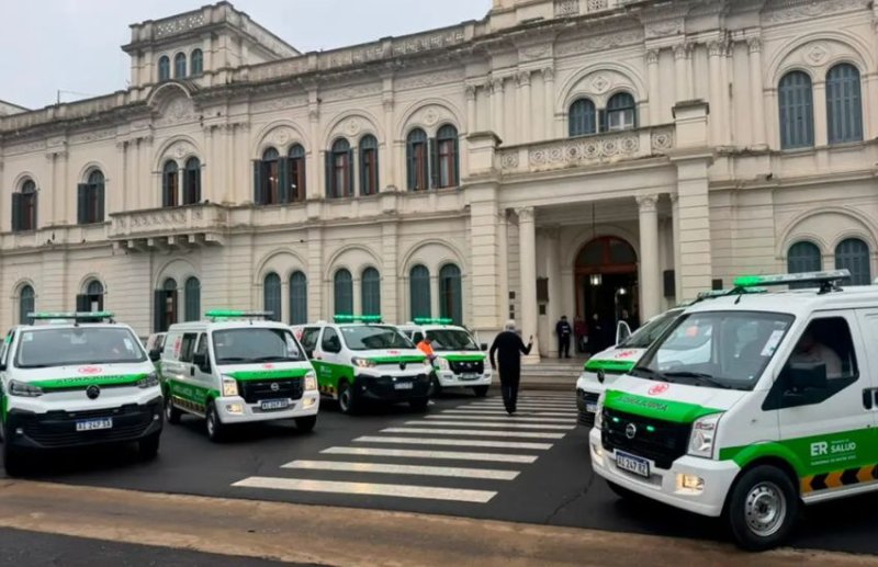 Entre Ríos sumó 24 ambulancias y nuevo equipamiento para fortalecer el sistema de salud