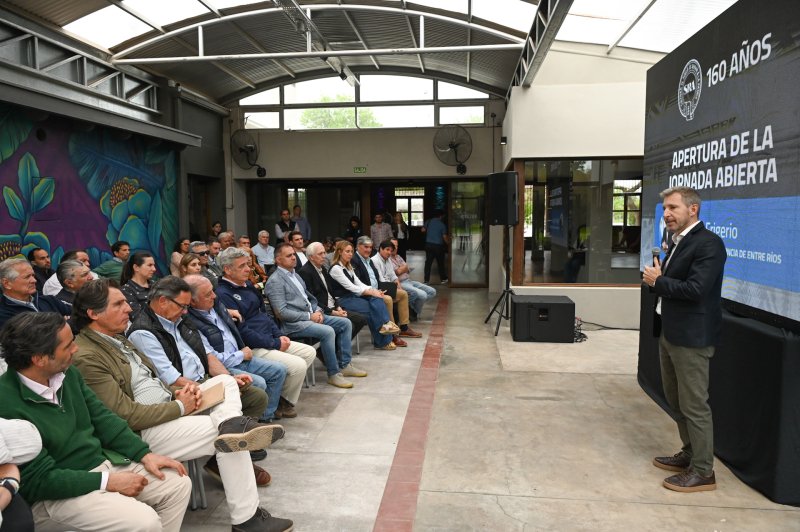 “Es un impuesto horrible que no tiene que existir”, dijo Frigerio sobre las retenciones
