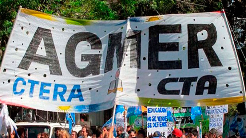 Agmer se sumará al paro nacional de este jueves