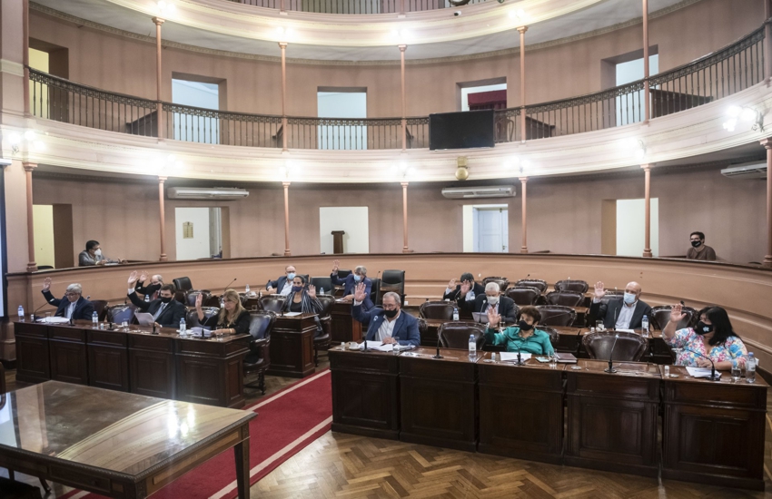 Senadores de Más para Entre Ríos recibieron a integrantes de la Mesa contra el Hambre