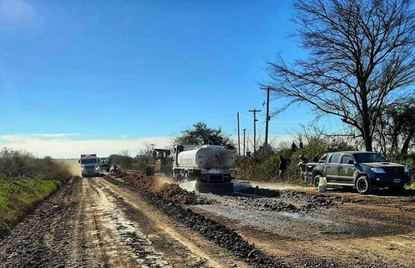 En fotos: así está el Camino de la Producción Maciá – Viale