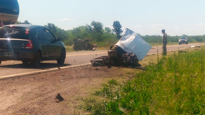 Tragedia vial en Federación: murió un menor tras un choque entre moto y auto