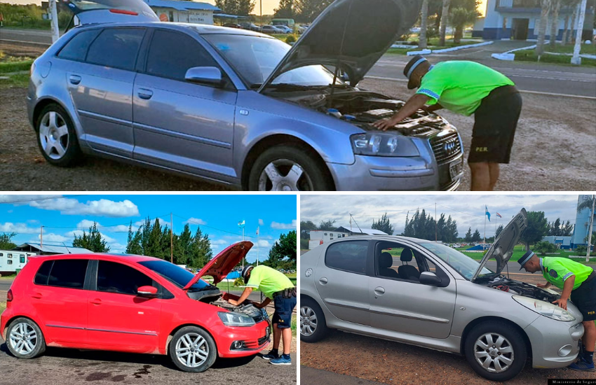 Secuestraron tres autos que ingresaban a Entre Ríos con “cédulas apócrifas”