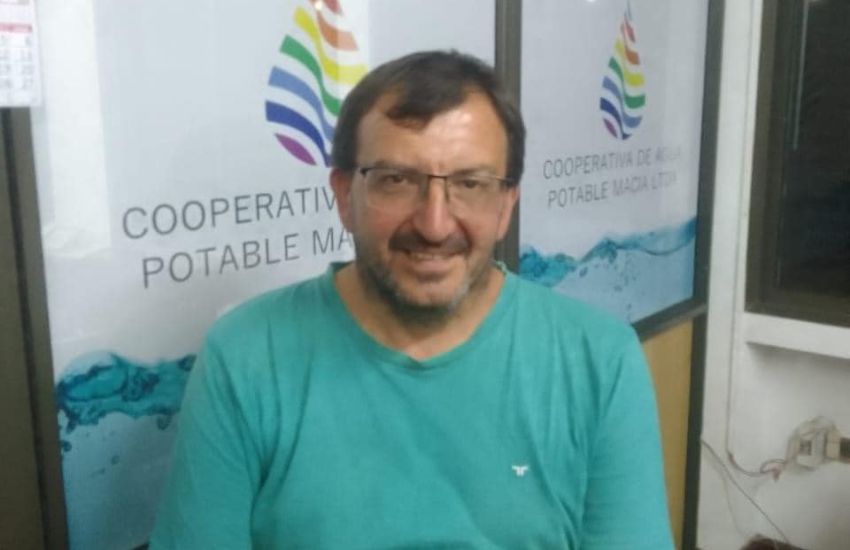 Ricardo Ghiglione renovó su presidencia al frente de la Cooperativa de Agua: “Maciá es de los pocos pueblos que tiene el 85% de sus habitantes con cloacas”