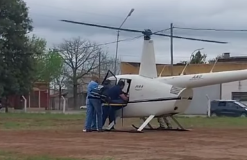Médanos: un joven fue embestido por un búfalo y debió ser trasladado en helicóptero al hospital