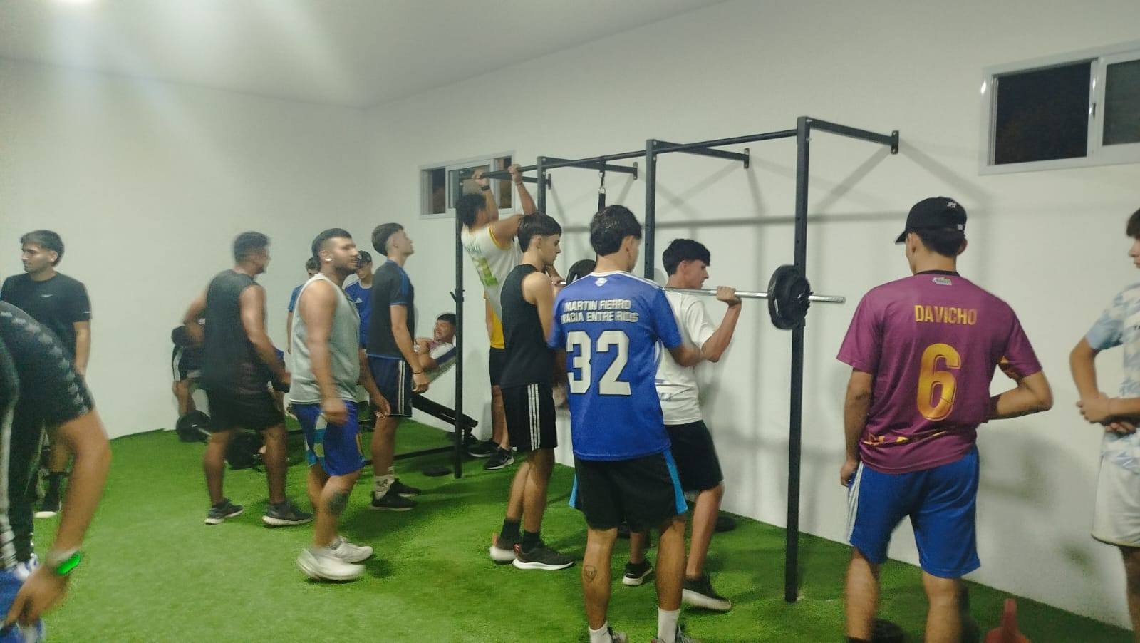 El Club Martín Fierro estrenó su propio gimnasio