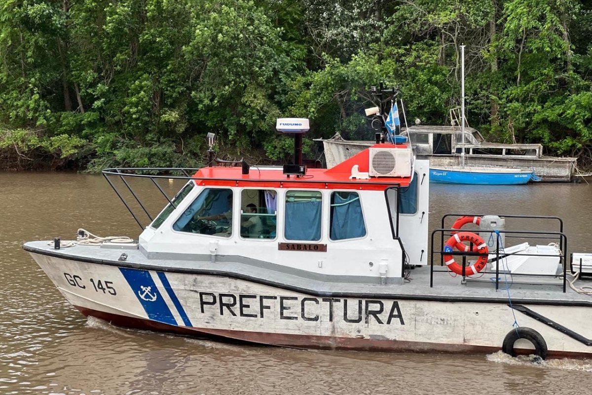 Hallaron un cuerpo en la desembocadura del río Gualeguaychú