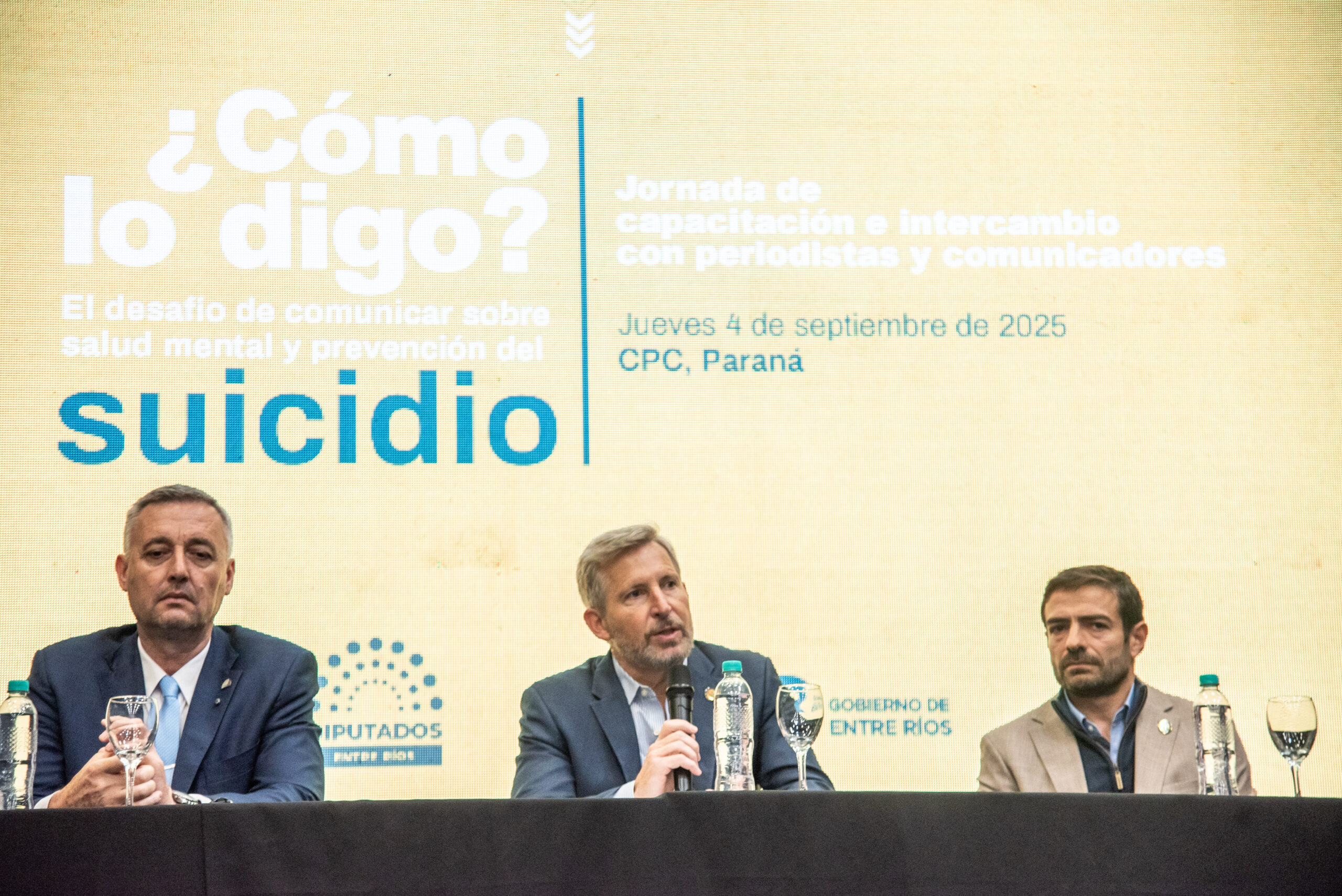 “La salud mental es una prioridad para nuestra gestión”, afirmó Frigerio