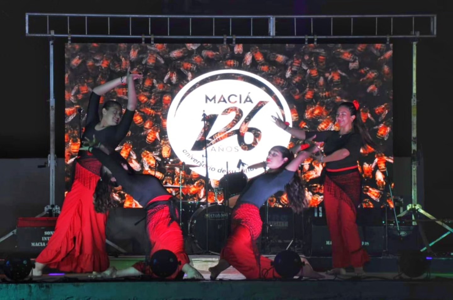 El predio multieventos vivió una gran fiesta por los 126 años de Maciá