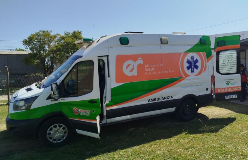 Nueva ambulancia para el Hospital Falucho de Maciá
