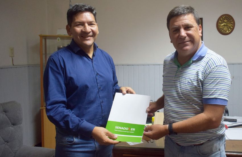 Aniversario de la ciudad y Expo Pymes: Conti se reunió con el intendente de Rosario del Tala