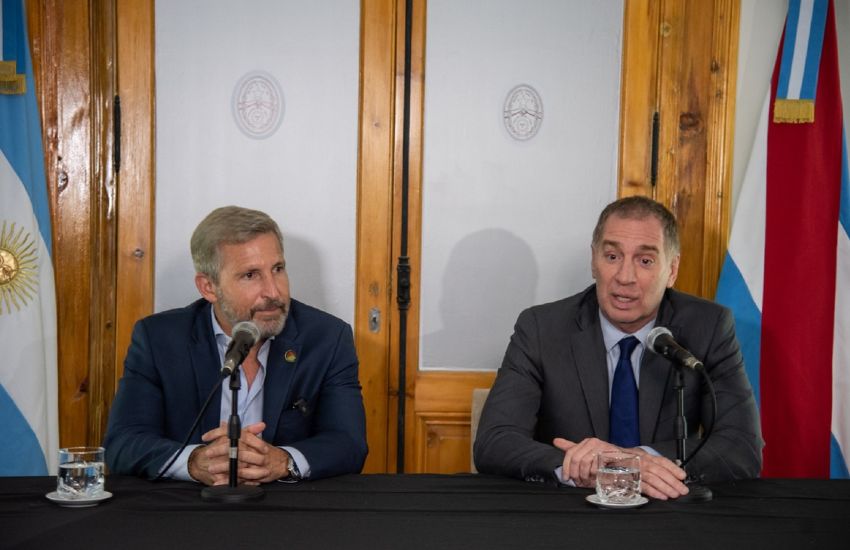 Frigerio y Santilli acordaron una agenda común entre Nación y Provincia