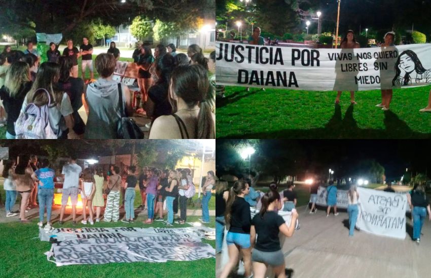 Un mes del brutal crimen de Daiana Mendieta: se realizó una marcha en Gobernador Mansilla