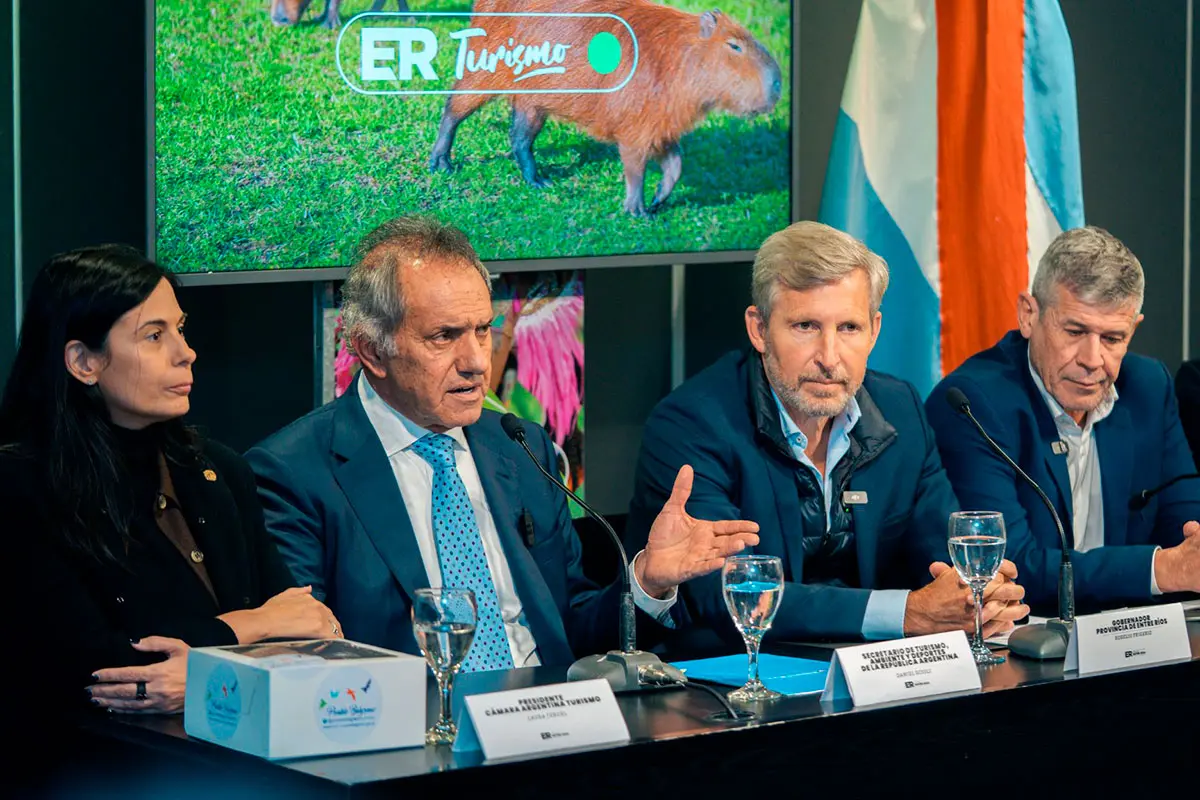 Daniel Scioli llega a Entre Ríos para reunirse con el sector turístico