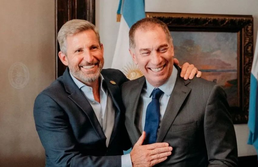Frigerio a Santilli: “Te llevas un apoyo contundente del Gobierno de Entre Ríos a los proyectos de reformas”
