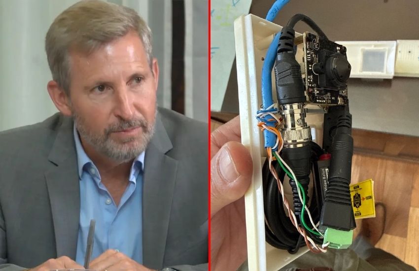 Frigerio se expresó luego del hallazgo de dispositivos de espionaje en su oficina: “Se terminaron las prácticas oscuras”