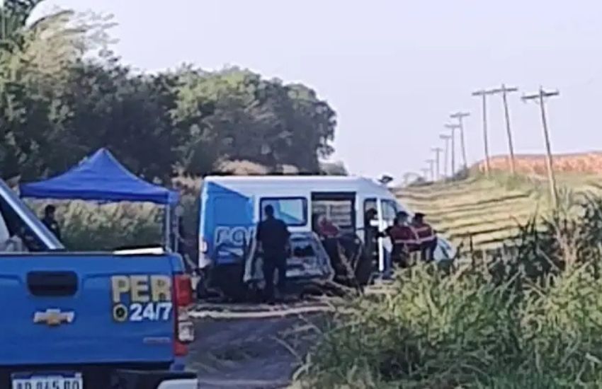 El cuerpo calcinado dentro de un auto en Cerrito sería de un joven de 25 años