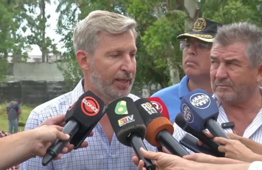 Frigerio habló de la paritaria docente y advirtió por la caída de la recaudación